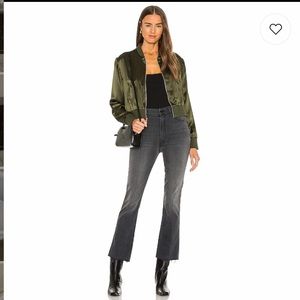 NWT Mother jeans in faded black